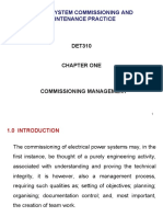 Chapter 1 - Commissioning Management