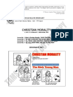 Christian Morality: Ideogram of Unit I