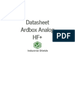 Technical Features and Specifications of Ardbox Analog
