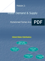 Module - 2 Water Demand & Supply