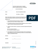 Formato Acta de Sustentacion Modalidad de Grado