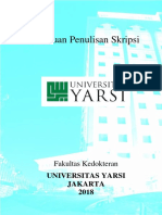 Panduan Penulisan Skripsi FK YARSI 2018