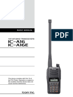 Basic Manual: VHF Air Band Transceivers