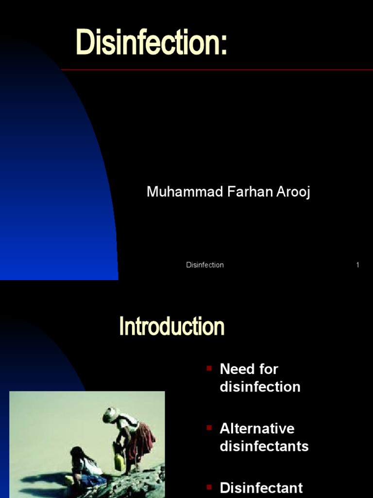 Disinfection Methods and Chemistry Guide | PDF | Disinfectant | Chlorine