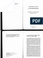 Lyotard Jean-Francois O Postmodernismu PDF