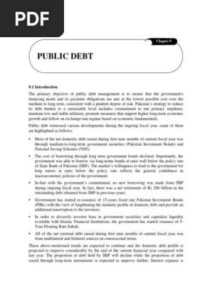 Debt