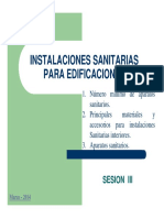 Instalaciones sanitarias: Requisitos y cálculos básicos