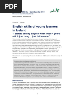 English Skills of Young Learners021