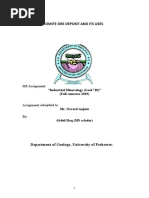 Chromite Ore Deposit and Its Uses: MS Assignment