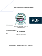 Mineral Reserves Assignment