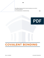 4 Covalent Bonds Notes PDF