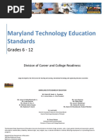 Maryland Technology Education Standards: Grades 6 - 12