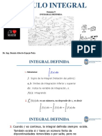 Cálculo integral: Integral definida