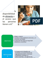 Referentes Teoricas de Seguridad Alimentaria