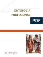 Deontologia Profesional - Filosofìa