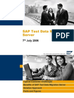 SAP Test Data Migration Server: 7 July 2006