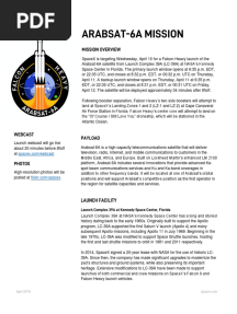 SpaceX Arabsat 6A