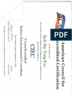 ACAC Council-certified Indoor Environmental Consultant