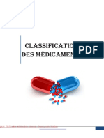 Classification Des Medicaments