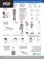 PPE Donning and Doffing Procedure | PDF