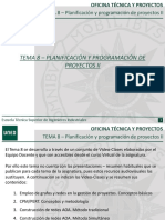 Tema 08 Planificacion y Programacion de Proyectos Ii PDF