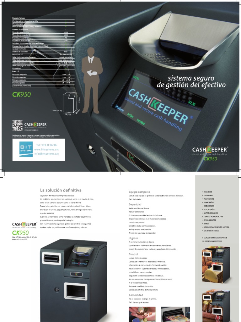 Cashkeeper ck950 | PDF