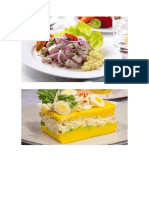 Receta de Ceviche y Causa