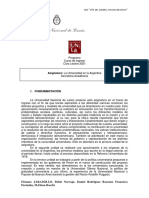 La Universidad en La Argentina Programa PDF