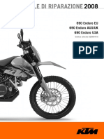 Manuale KTM 690 Enduro 2008