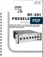 RF-551 Preselector