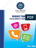 directorio municipios bolivia