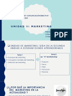 Unidad Ii Clase 1 Marketing Que Es MK y Producto PDF