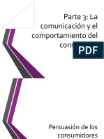 Comunicación y comportamiento del consumidor: Persuasión y diseño de mensajes