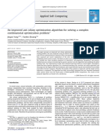 An Improved Ant Colony Optimization Algorithm For Solving A Complex Combinatorial Optimization Problem (2010)