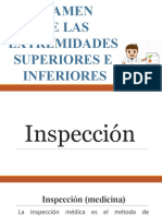 Examen de Extremidades Superiores e Inferiores