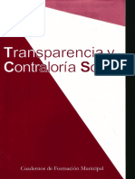 Transparencia y Contraloría Municipalismo