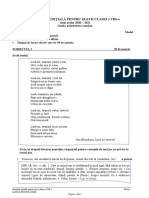 EVALUARE INITALA VIII LIRIC 2020 Final PDF