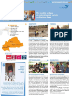 BURKINA FASO - YIKRI - ENTREPRENEURS DU MONDE - Fiche Programme