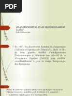 Les antidepresseurs et les thymorégulateurs Pr. Amalou