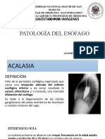 Patología Del Esófago