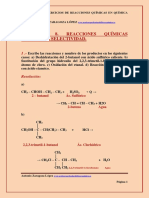 Tema8 Cuestiones y Ejercicios Resueltos de Reacciones Quimicas en Quimica Organica PDF