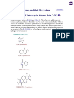 Aldehydes, Ketones, and Their Derivatives Carbocyclic and Heterocyclic Ketones Rule C-315