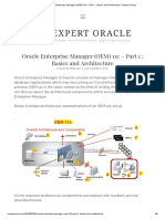 Oracle Enterprise Manager (OEM) 13c - Part 1 - Basics and Architecture - Expert Oracle PDF