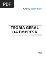 Teoria Geral da Empresa - TCC - 2020 - Teoria Aplicada às boas Práticas