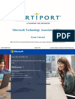 Microsoft Technology Associate (MTA) : Exam Tutorial