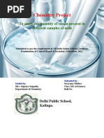 Download CHEM PROJECT by Swayams Mishra SN47977756 doc pdf