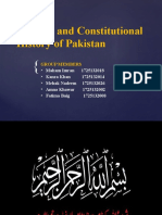 Political and Constitutional History of Pakistan
