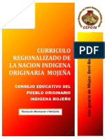 Curriculo Regionalizado Mojeño 2013 Armonizado PDF