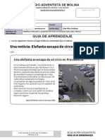 5°B Lenguaje GUIA REPASO 5° 2020 PDF