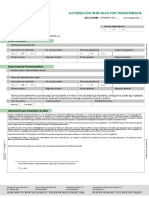 Formato Registro Cuenta Transferencia PDF